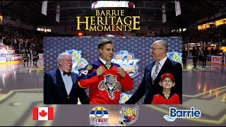 Barrie Heritage Moment | Aaron Ekblad Drafted 1st-Overall | Florida Panthers (2014)