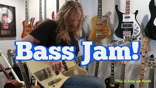 BASS JAM! - Barry Sparks on bass