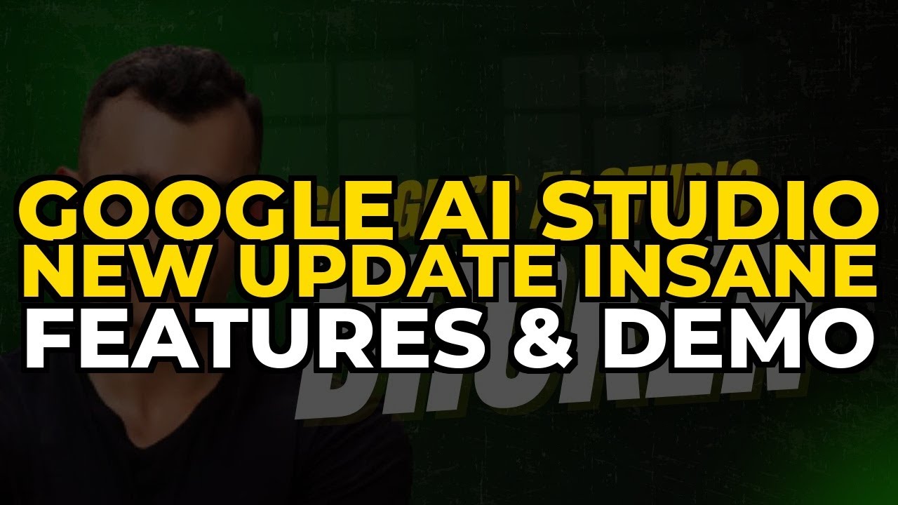 Google AI Studio New Update INSANE Features & Demo