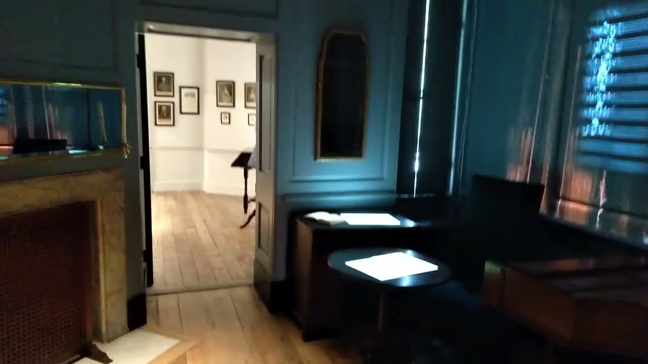 Handel's Composition Room at the Handel House Museum. An exciting experience! London Jul 2023.