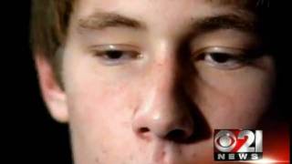 Lightning strikes twice for football player