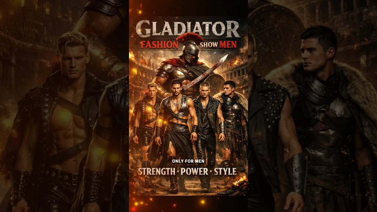 Gladiator Fashion Show Men