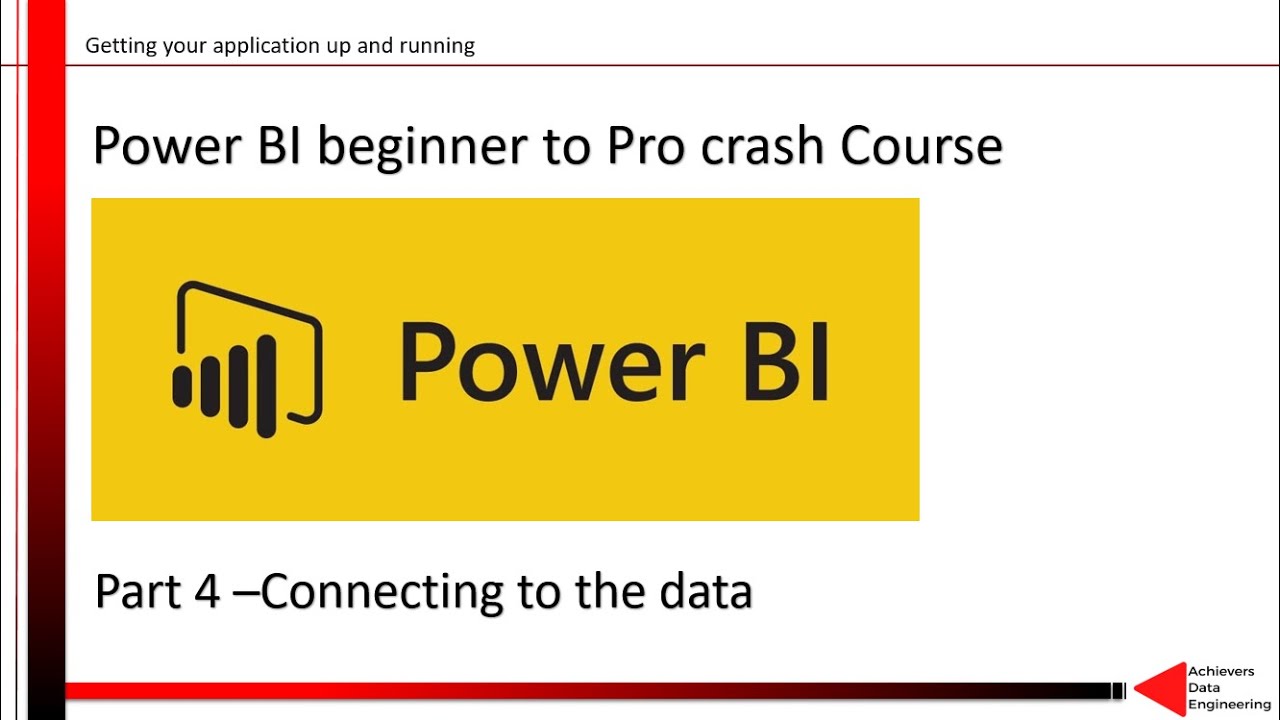 04 - Connecting to the Data in Power BI - YouTube