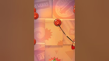 Cut the Rope Experiments Rocket Science Level 19 Walkthrough