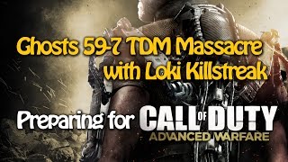 CoD Ghosts 57-9 Massacre! - Secret Advanced Warfare Hellspawn Co-Op Mode