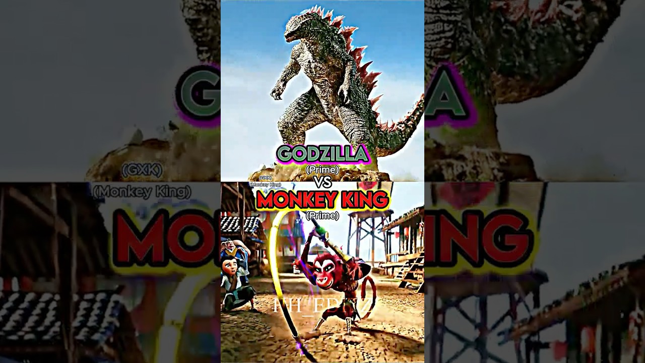Godzilla vs Monkey King