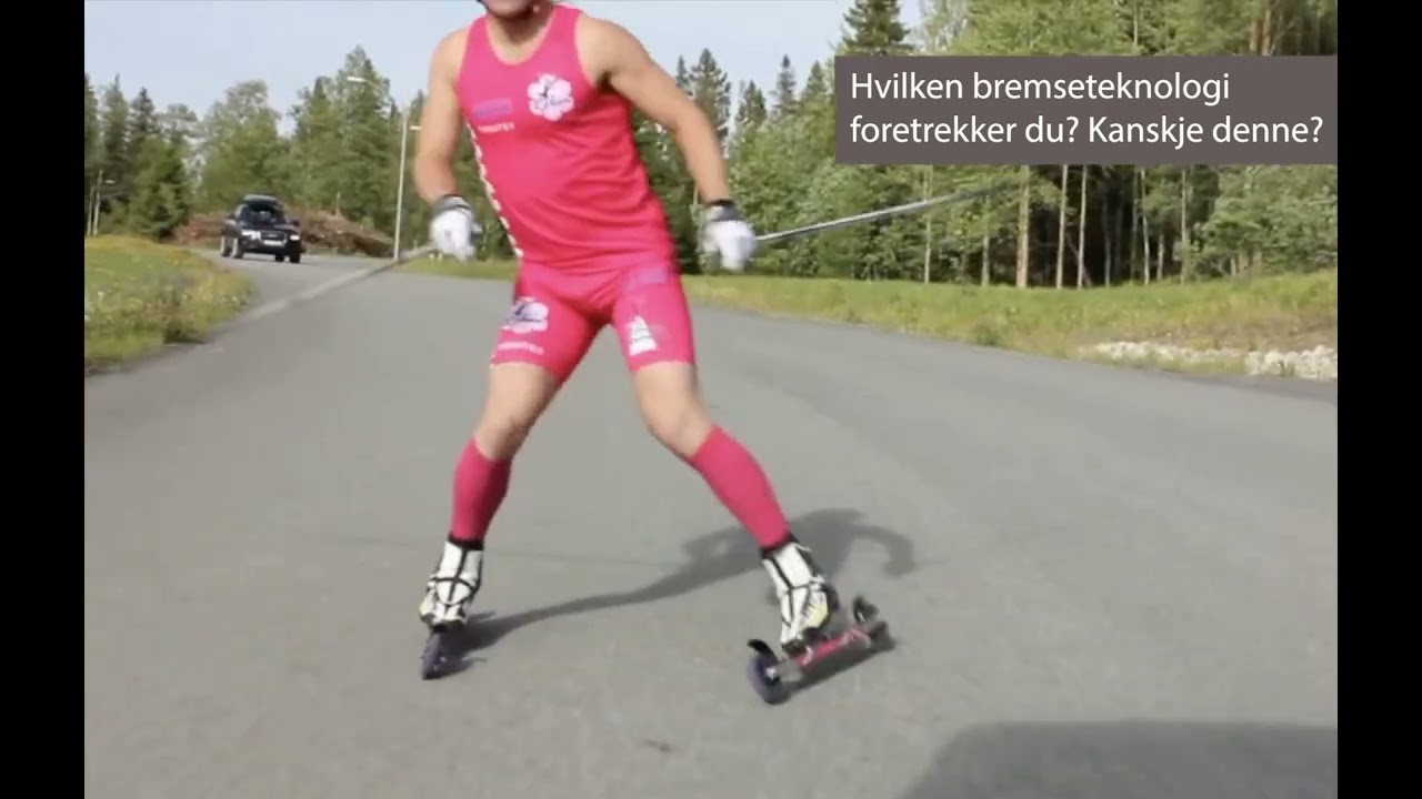 Gode, rimelige bremser til rulleski - skøyting er nå i salg