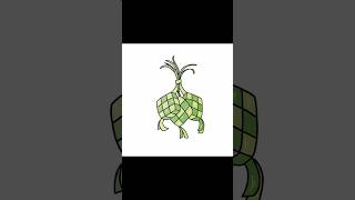 Food & Snacks Coloring Book 5 in Etsy & Amazon #kayatoast #ketupat #nasilemak #coloring #procreate