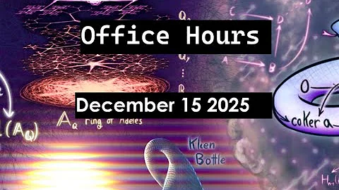 Office Hours - December 15 2025