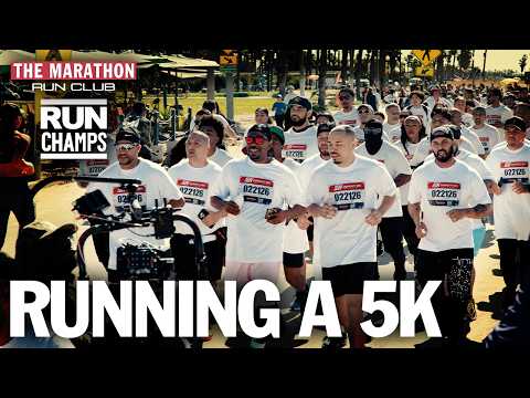 The Marathon Run Club & Run Champs Takeover Venice Beach