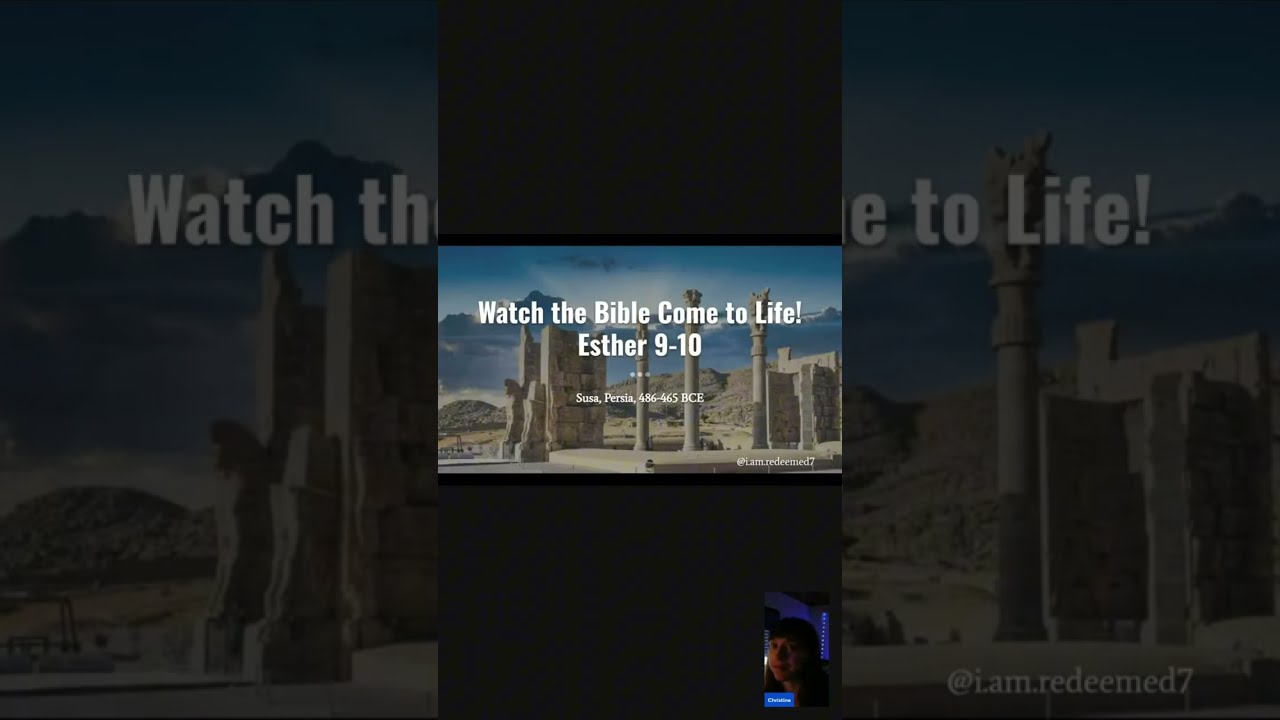 История и археология Есфири 9-10: посмотрите, как оживает изучение Библии.