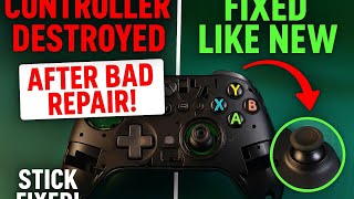 Celebrity Fixing a Damaged Xbox SCUF Controller | Analog Stick Wealth