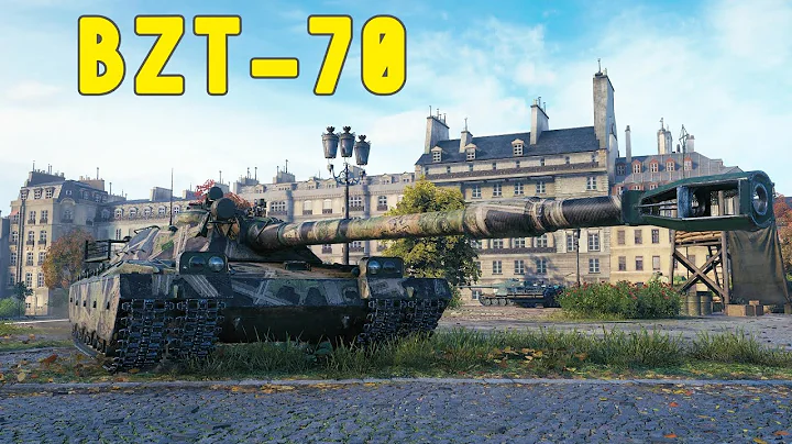World of Tanks (Eu) BZT-70 - 3 Kills 10,1K Damage