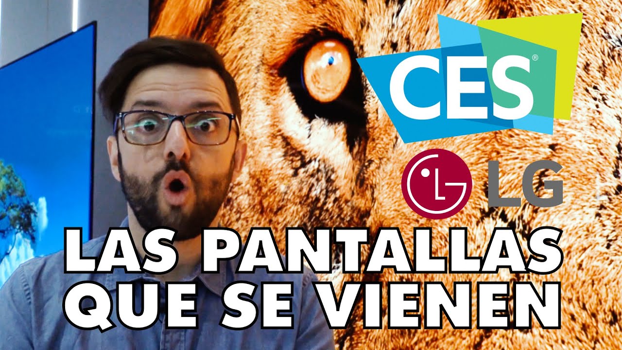 CES 2020 Las NUEVAS PANTALLAS Y TELEVISORES De LG FlashTech YouTube