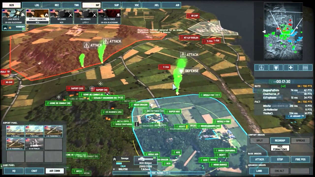 Wargame Airland Battle #1 - 3v3 Trondheim (ITA)