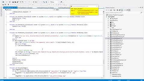 Payroll VB.NET and SQL Server configuration demo