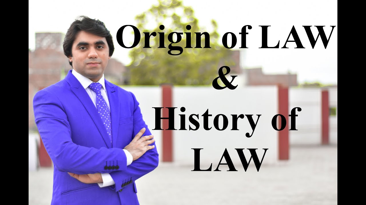 Origin Of LAW I History Of Law I Philosophy Of Law Video Lecture By