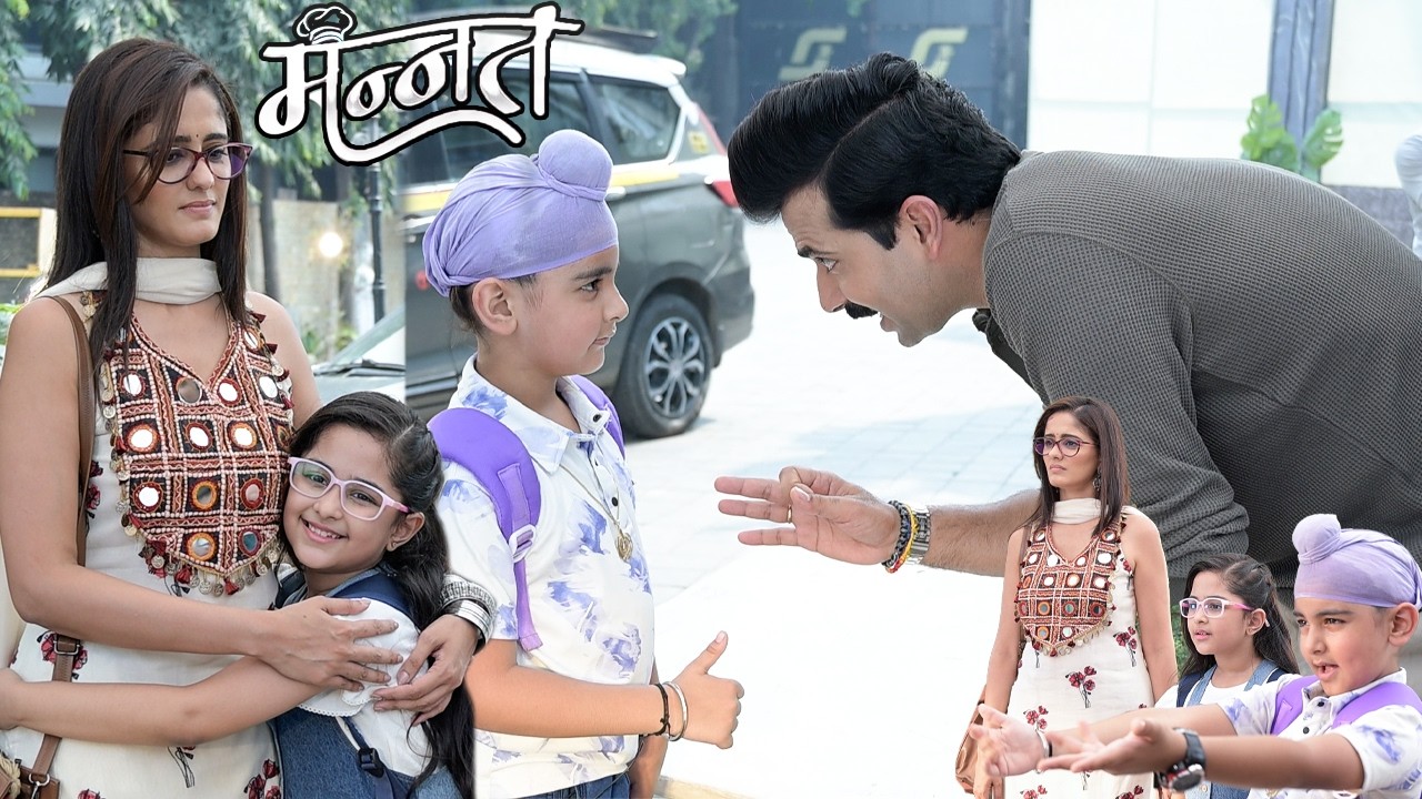 Маннат | Маннат пришла в дом Викранта, принимая Дуа и Банти. Банти спросила: «Это дом или дворец?»