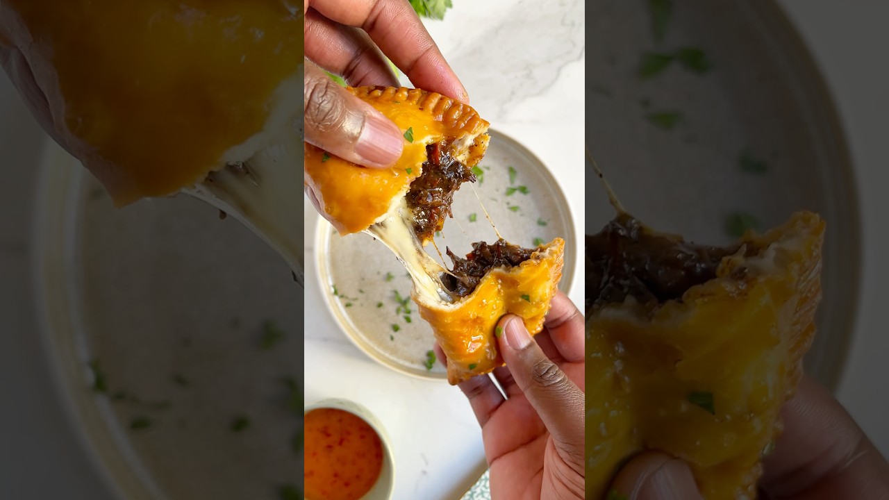 Cheesy Oxtail Empanadas | kingcooks 