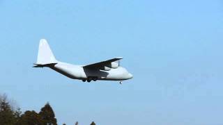 20160104 S水さんの電動大型C-130の飛行 2回目