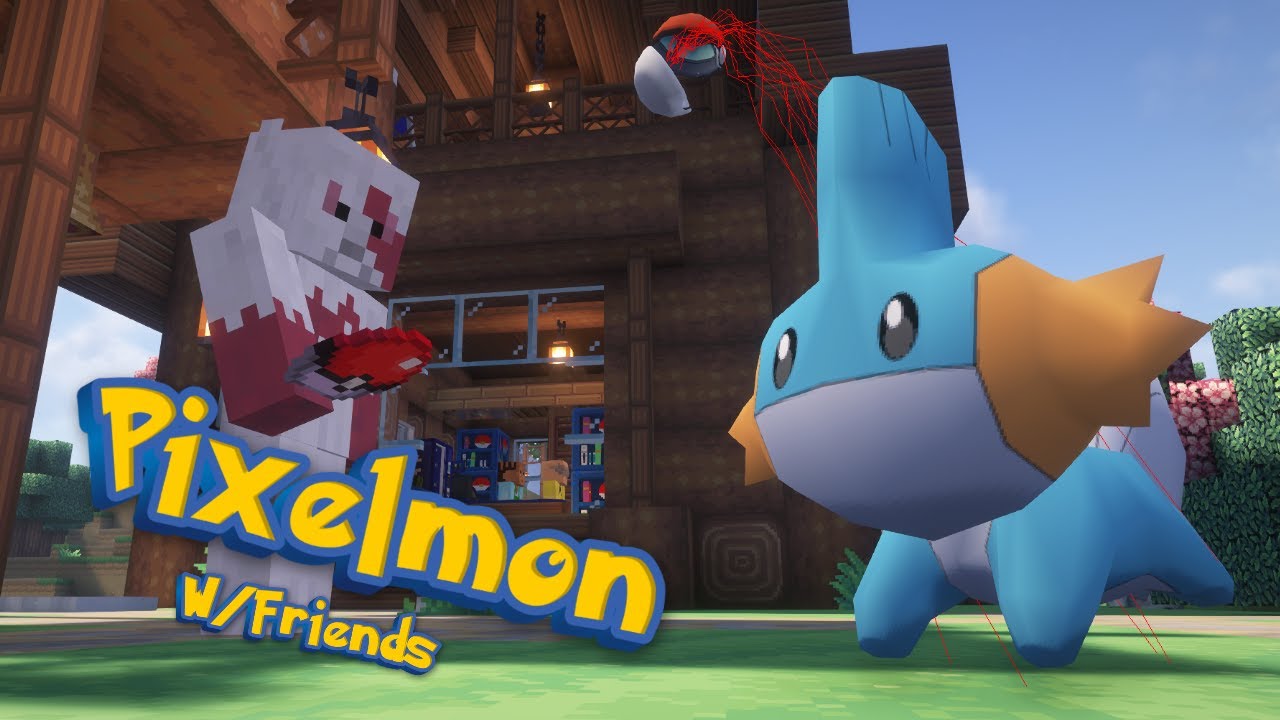 I Joined a Pixelmon Server! W/Friends