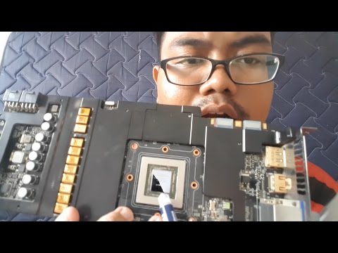 || Tutorial || Cara Mengganti Thermal Paste Pada Graphic Card/VGA Card - Indonesia