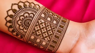 Simple Back Hand Mehndi Design Latest | Easy Arabic Mehndi Design for Eid | Mehndi Ka design