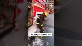 Firefighters Battle Late Night House Fire.#firerescue #firefighter #fireman #foryou