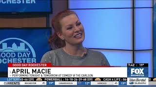 April Macie Back On Good Day Rochester Part 1
