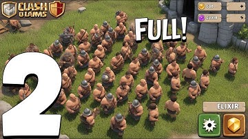 Clash of Clans Single Player Walkthrough Levels 4-8