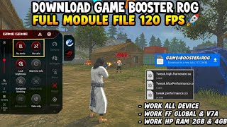 UPDATE GAME BOOSTER ROG FF BIASA &MAX‼️UNLOCK 120 FPS WORK ALL DEVICE NO BL & NO BANNED TERBARU 2026