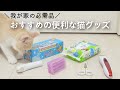 おすすめの猫グッズを紹介します〜お手入れ用品など【５選＋α】