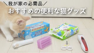 おすすめの猫グッズを紹介します〜お手入れ用品など【５選＋α】