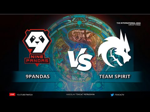 🔴ПЕРВЫЙ МАТЧ ИНТА🔥 Spirit vs. 9Pandas [Bo2] - The International 2023 - Group Stage