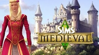 Lets Play The Sims Medieval Part 1 creating Our Queen