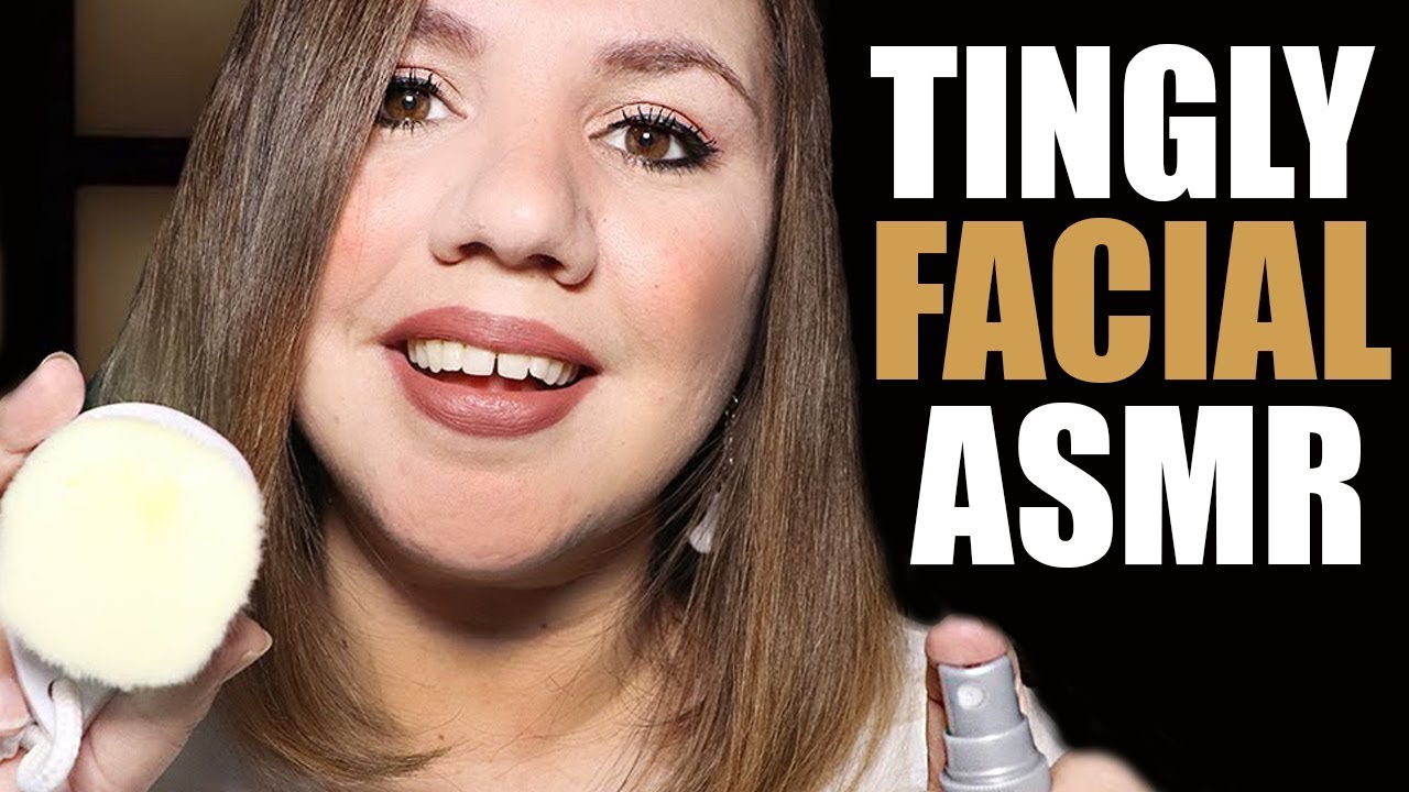 ASMR Relaxing SPA | Face Massage, Touching and Brushing