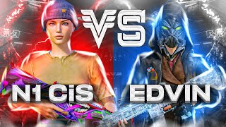 EDVIN 🆚 FOXY(N1 CIS)  | TDM PUBG MOBILE