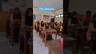 Doa bersama sebelum melaksanakan Ujian kelas 6 #sekolah #fypyoutube #doa #ujian
