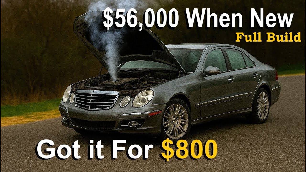 I Bought a $56000 Mercedes for $800 Rebuilt the Engine and Drove it |Big Transformation|