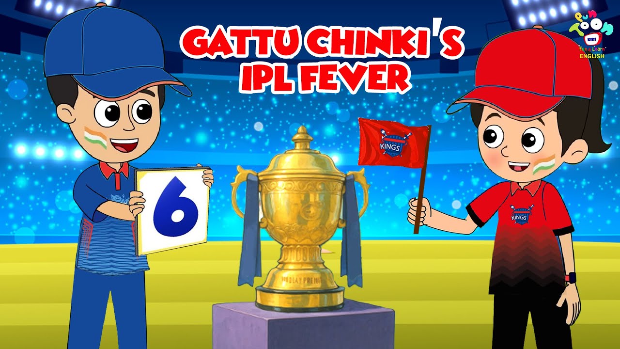 GATTU CHINKI'S IPL FEVER | IPL Match | English Moral Stories | English ...
