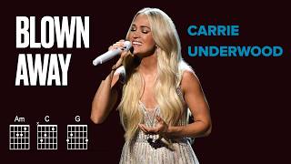 UNI Modern Band: Blown Away - Carrie Underwood - Key of Am