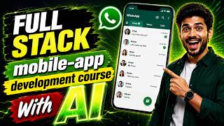 27. WhatsApp Mobile App Development (Full Stack) Course - User Profile Settings