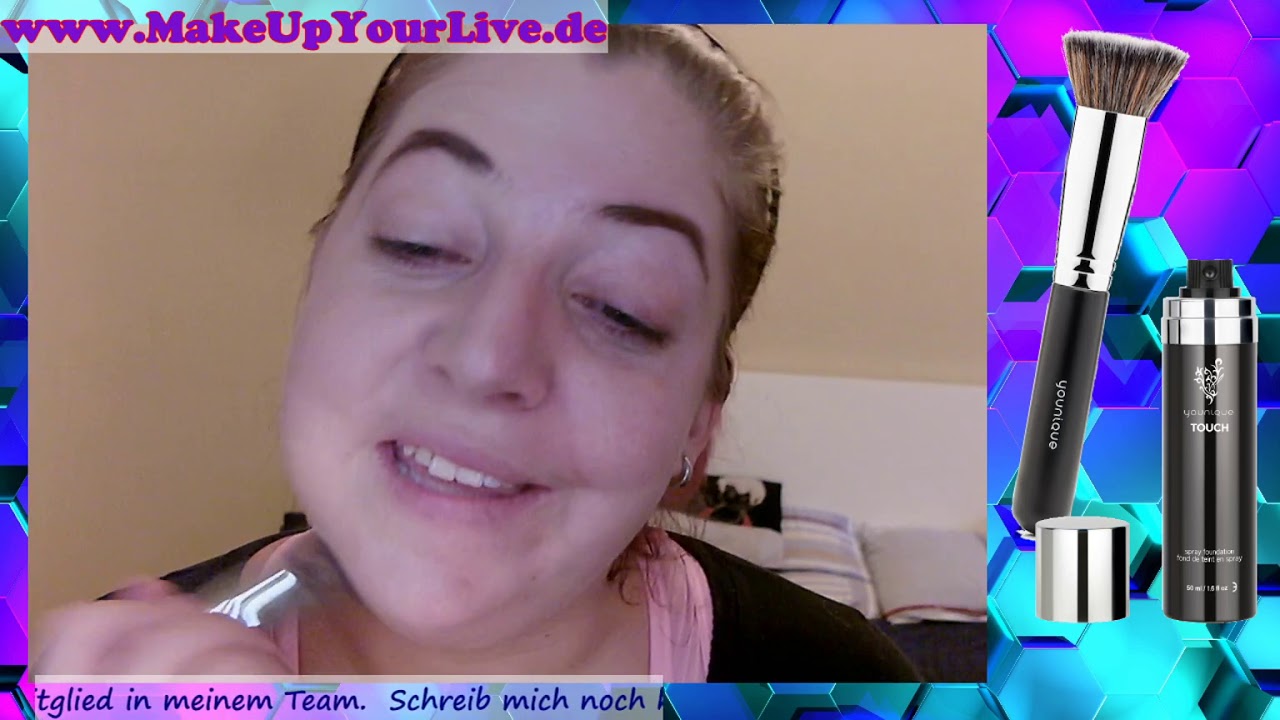 Younique by RB MakeUp your Live Airbrush fürs Gesicht YouTube