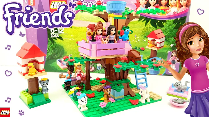 Lego Friends Olivia's Tree House Building Review 3065