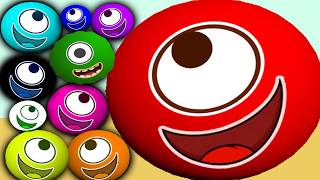 Hungry Balls Fails Vs Pro Tricks Level 530 - 550 Android Ios Gameplay Walkthrough