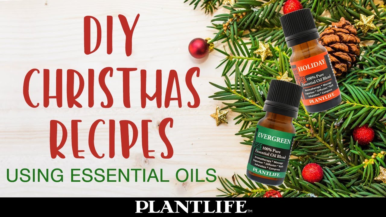 DIY Christmas Recipes Using Essential Oils YouTube
