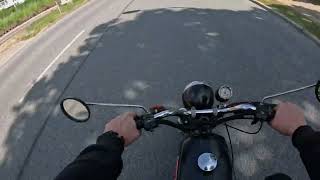 Erste fahrt mit der Simson S50b2 2025 #simson
