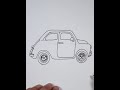 EPiC FIAT 500 Car Sketch