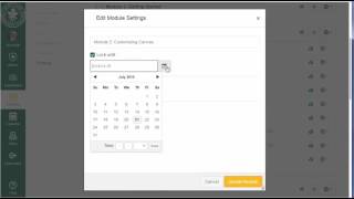 Canvas Locking Modules
