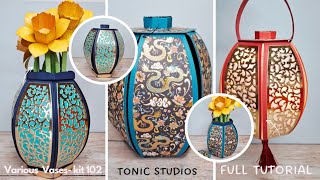 TONIC STUDIOS - KIT 102 - VARIOUS VASES